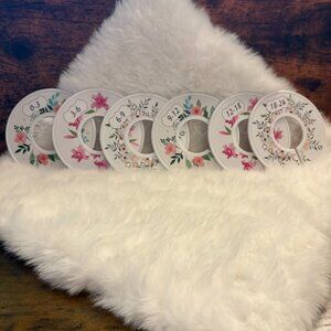 Closet Dividers for Baby Infant Plastic Discs 0 to 24 months NEW (SKU: 16IN)